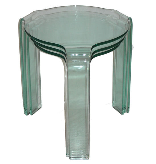 Fiam PACE COLLECTION Glass Tables