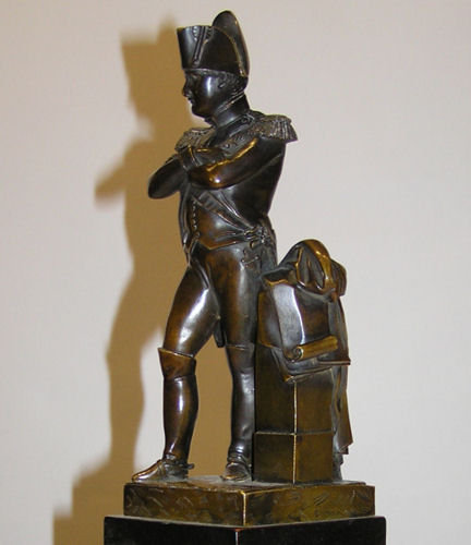 Antique Napoleon Bronze Sculpture