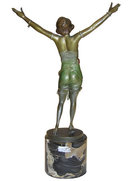 BRUNO ZACH Bronze Female Figurine