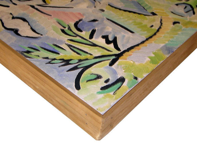 EDWARD GILLIAM Abstract Figural Painting