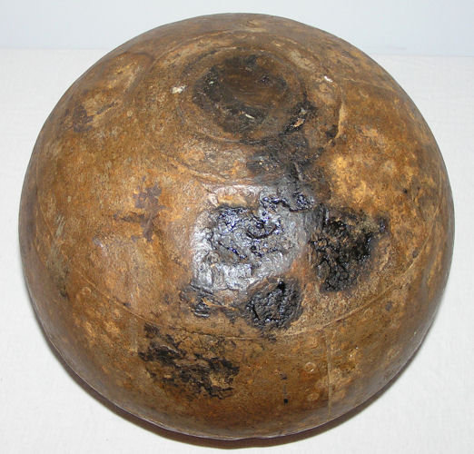Primitive Riveted Metal Vessel