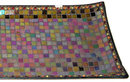 Vintage Jewelled Mosaic Glass Serving Tray