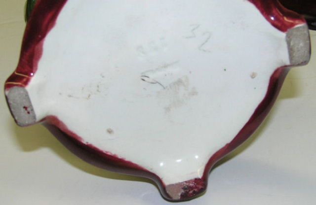Pair Art Nouveau Faience Majolica Vases
