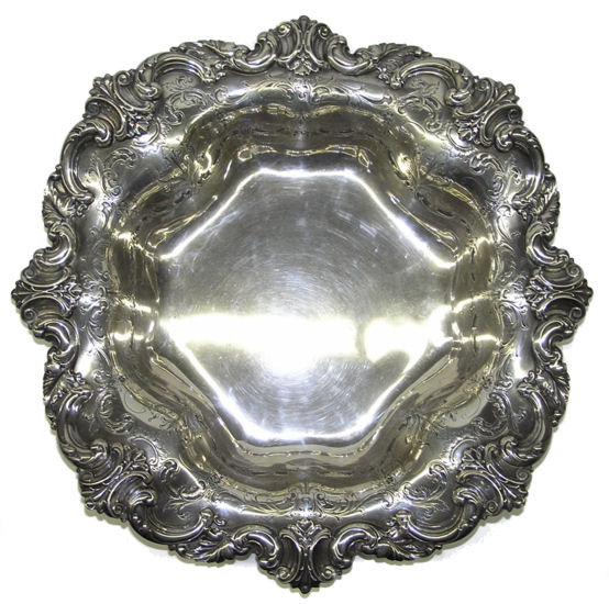Shreve & Co Sterling Centerpiece Platter