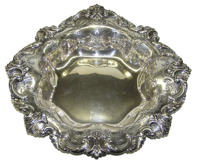 Shreve & Co Sterling Centerpiece Platter
