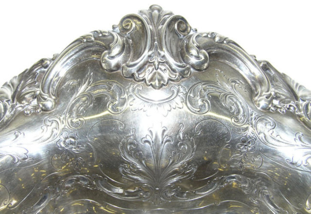 Shreve & Co Sterling Centerpiece Platter