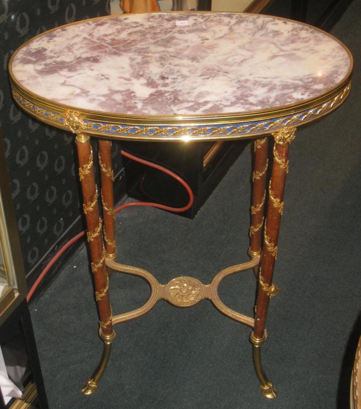 Antique French Neoclassical Louis XVI Directoire Style Side Table