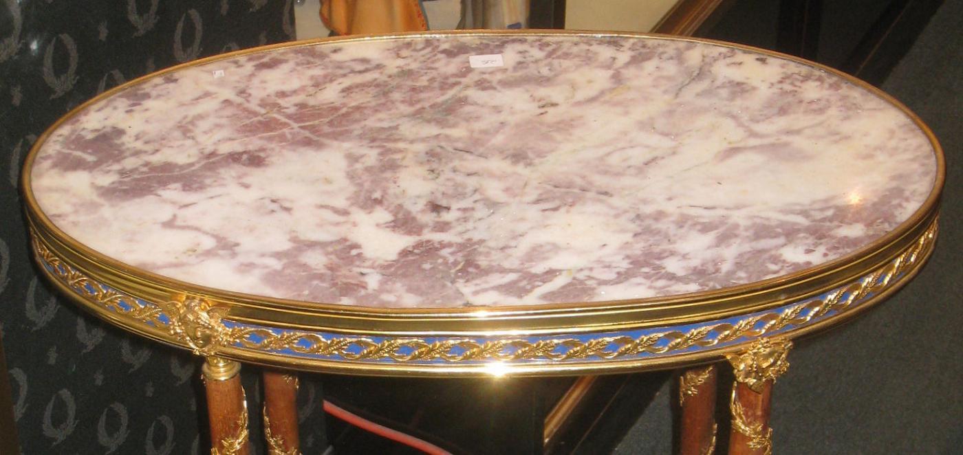 Antique French Neoclassical Louis XVI Directoire Style Side Table