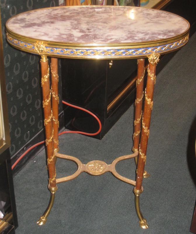 Antique French Neoclassical Louis XVI Directoire Style Side Table