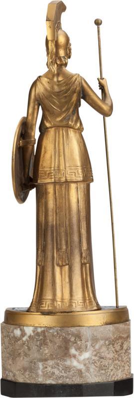 Hans Keck Roman Minerva Greek Athena Bronze Figurine