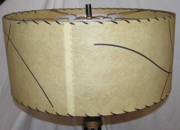 Mid-Century Tripod Metal Floor Lamp