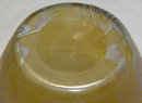 Iridescent Golden Glass Vase by Loetz