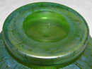 Loetz Iridescent Green Oil Spot Glass Vase