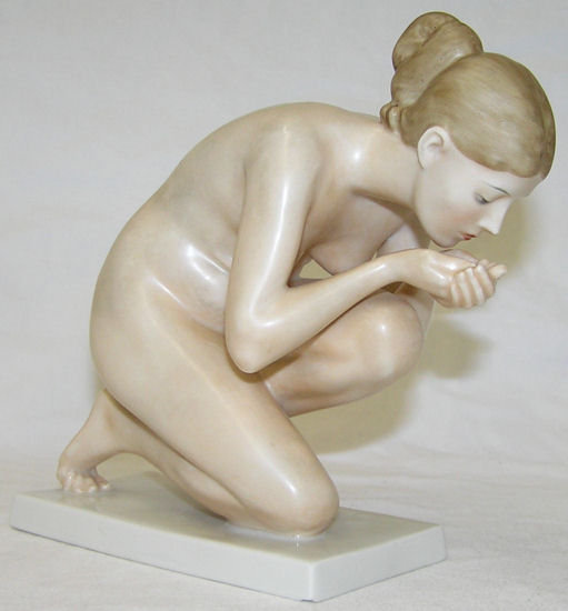 ERNST WENCK Rosenthal Nude Figurine