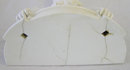 Pair Porcelain Putti Cupid Wall Brackets