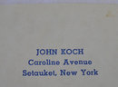 John Koch Studies for '64