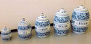 Collection (99) Oud Delft Spice Kitchen Jars
