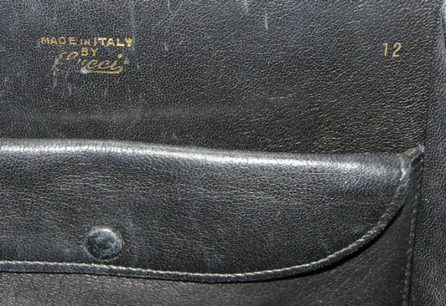 Vintage Gucci Crocodile Leather Purse Handbag