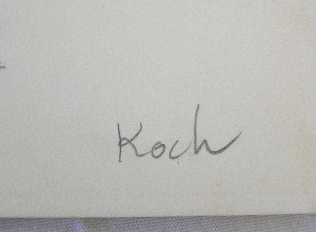 John Koch Sketch Study for