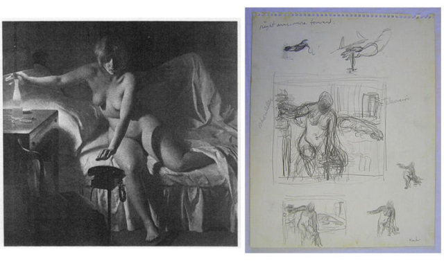 John Koch Sketch Study for