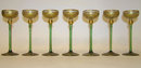 Moser Glass Cordial Decanter Glasses Set