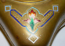 Antique Gilded Champleve Jewelry Box