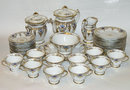 40-pc Paris Porcelain Coffee & Tea Service