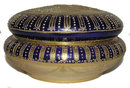 Nippon Gilt Porcelain Dresser Powder Box