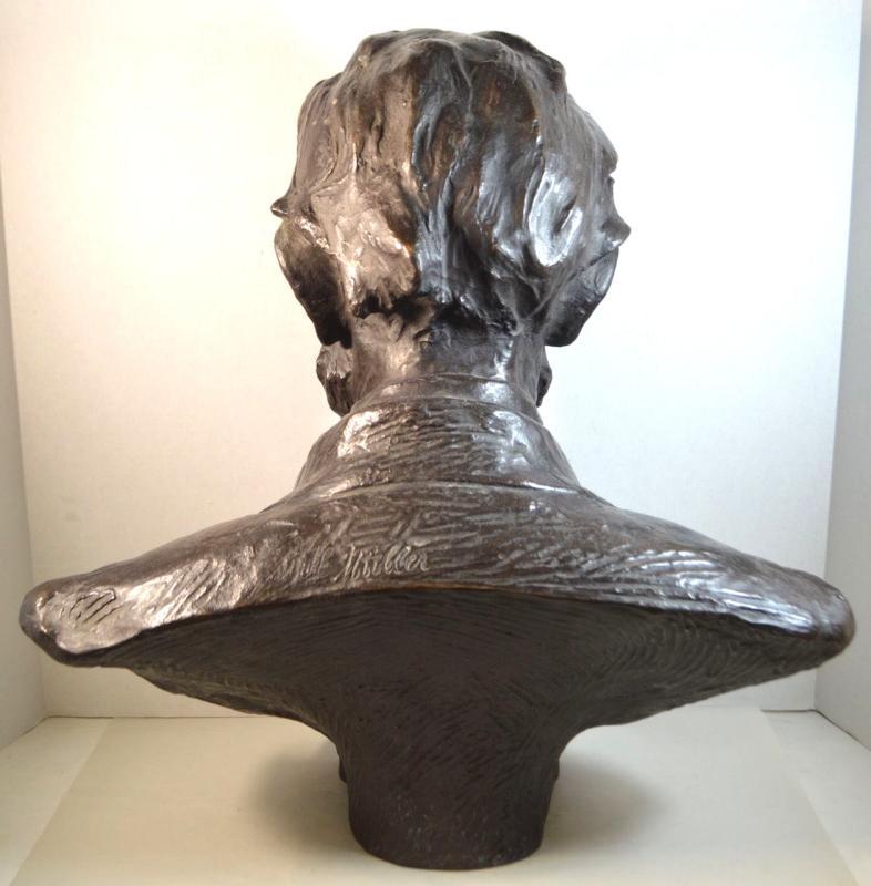 Abraham Lincoln Bronze Bust by Hans Muller (1873-1937)