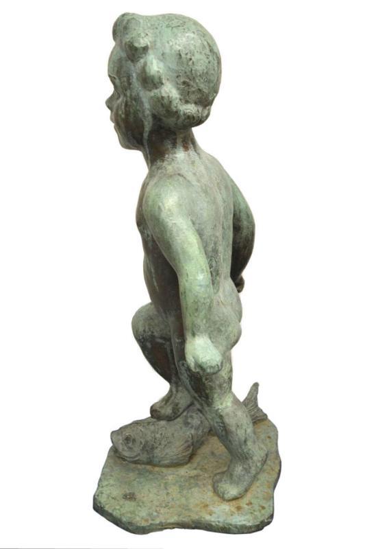 Wheeler Williams (1897-1962) Attributed Bronze Garden Fountain Sculpture