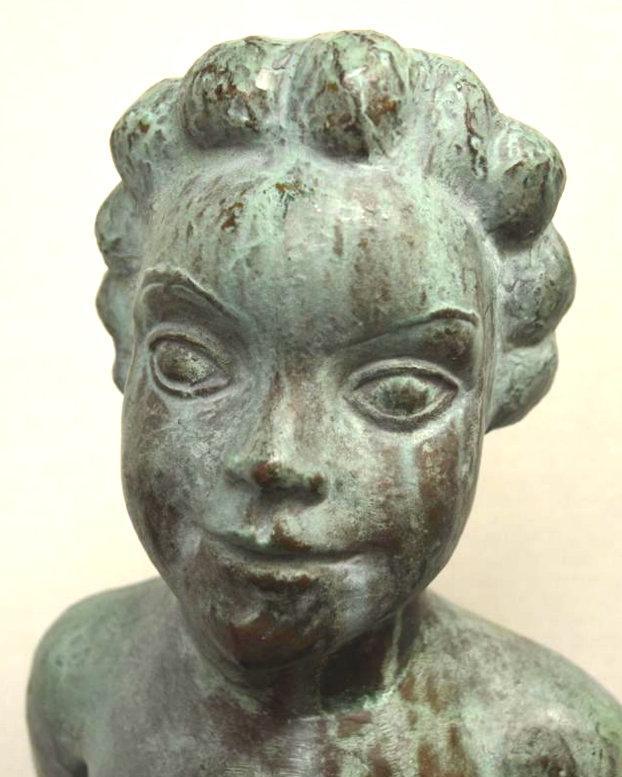 Wheeler Williams (1897-1962) Attributed Bronze Garden Fountain Sculpture