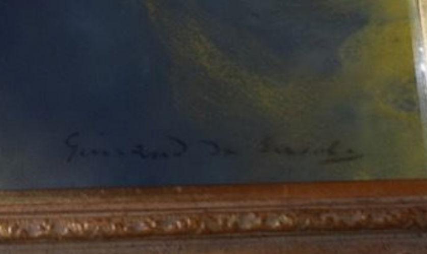 Lucien Victor Guirand de Scevola Attributed Figurative Pastel
