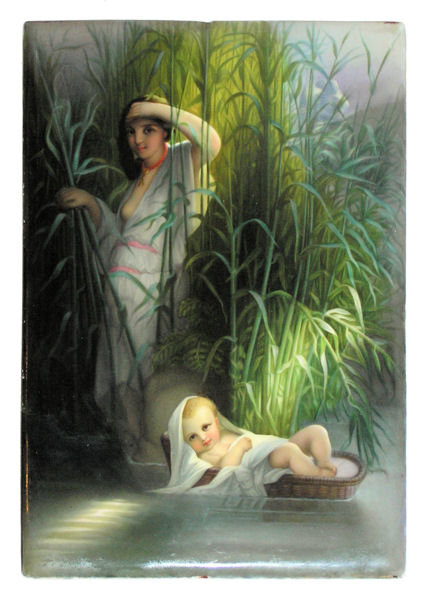 Finding Moses KPM Plaque After Delaroche