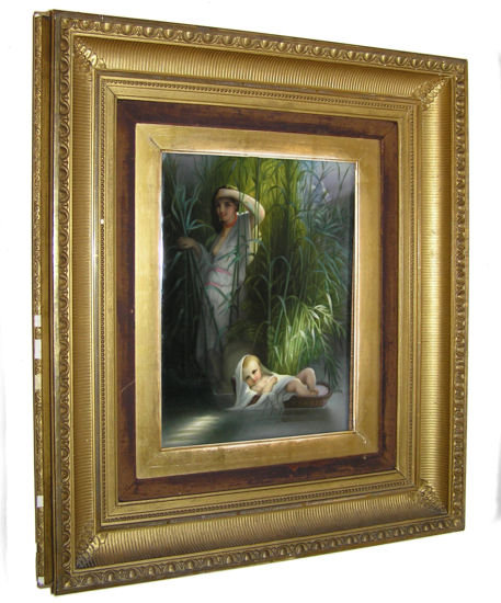 Finding Moses KPM Plaque After Delaroche