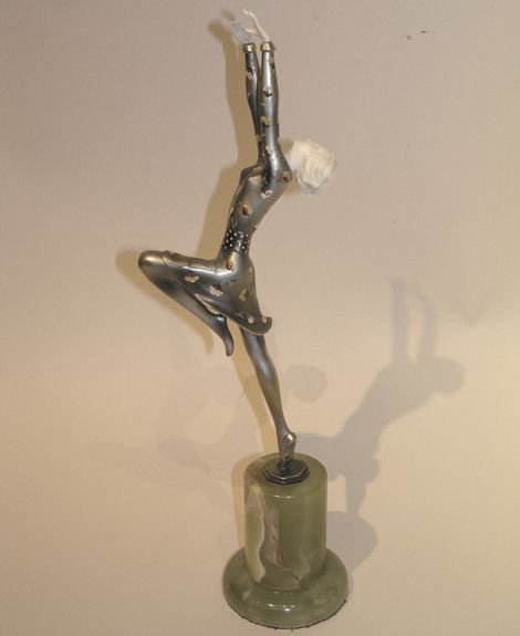 Lorenzl Bronze Crejo-Decorated Sculpture