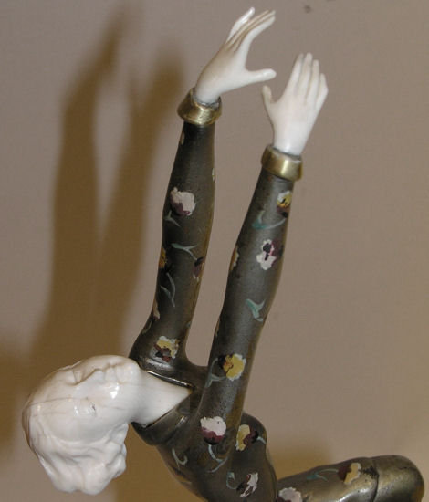 Lorenzl Bronze Crejo-Decorated Sculpture