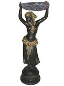 Bronze Egyptian Female Figurine Sculpture
