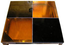 Gabriella Huseman Amber Glass Side Table