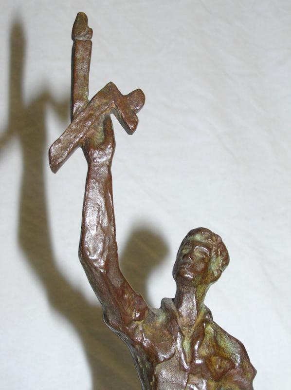 Chaim Gross Bronze Figurine Sculpture
