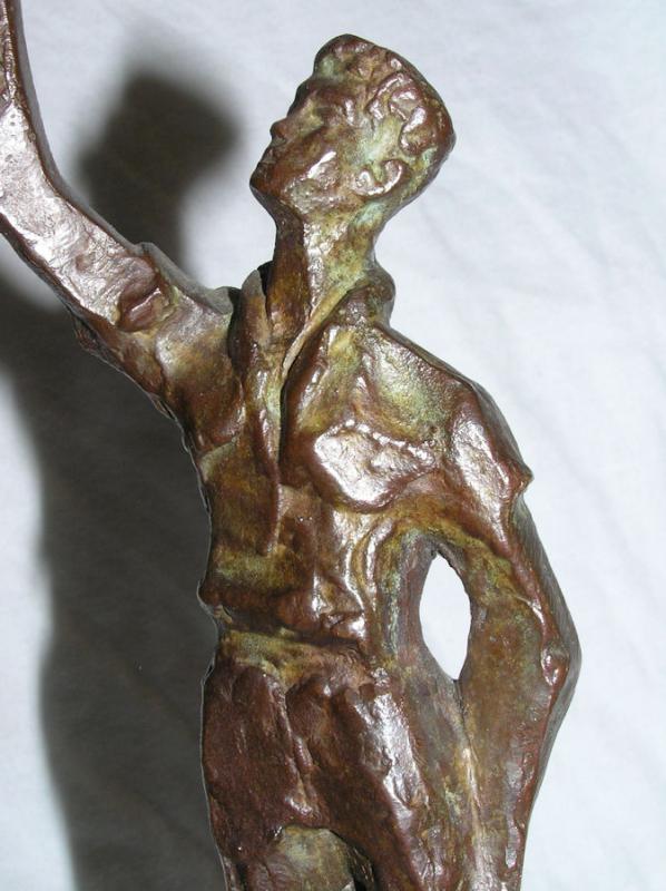 Chaim Gross Bronze Figurine Sculpture
