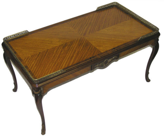 Louis XV Style Satinwood Coffee Table