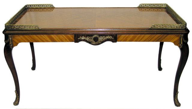 Louis XV Style Satinwood Coffee Table