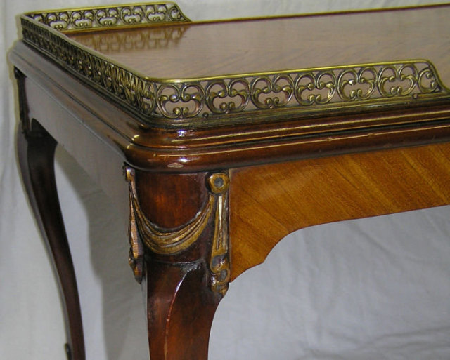Louis XV Style Satinwood Coffee Table