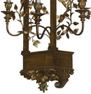 Neoclassical Giltwood & Metal Wall Sconce