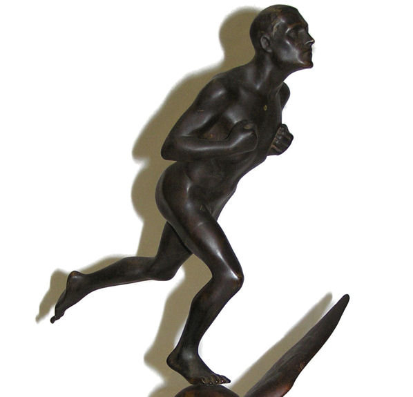 Art Deco MULLER Bronze Sculpture