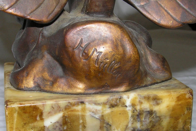 Art Deco MULLER Bronze Sculpture