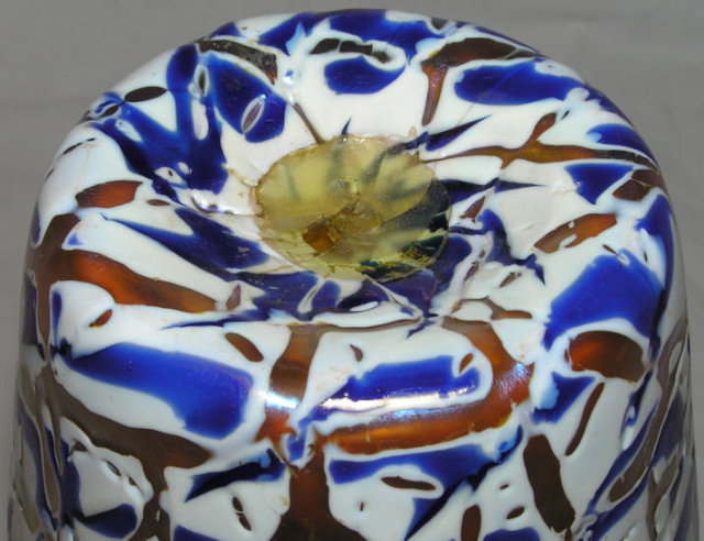Durand Iridescent Crackle Glass Vase