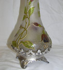 Pair Art Nouveau WMF Pewter Claret Jugs