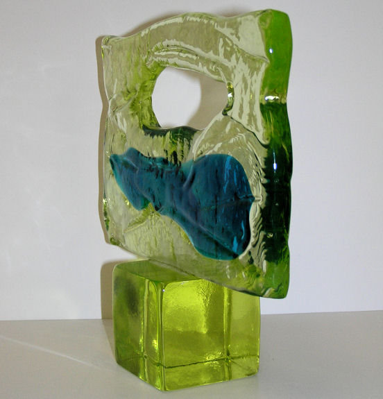 Luciano Gaspari Salviati Glass Sculpture