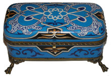 Antique LM & Cie Islamic Faience Dresser Box
